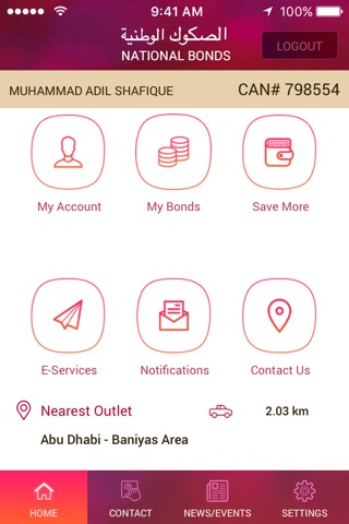 National Bonds Pocket App screenshot 2