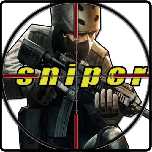 Sniper Attack Military Icon
