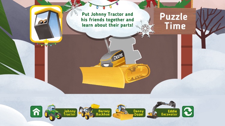 Johnny Tractor and Friends: Snow Day screenshot-4