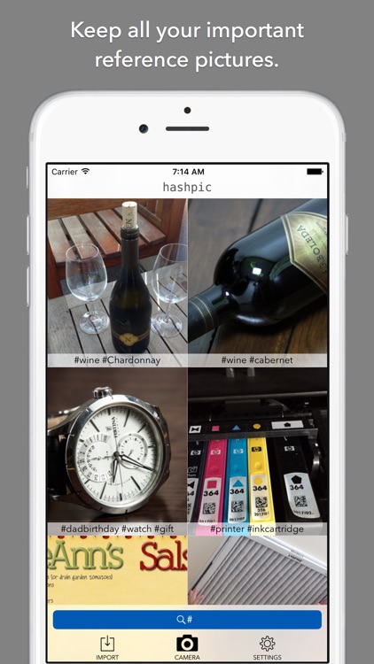 hashpic - Your reference picture note app.