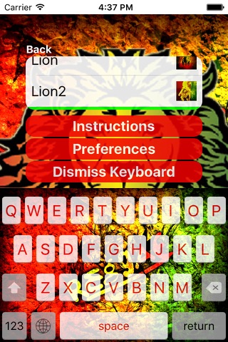 Reggae Keyboard screenshot 3