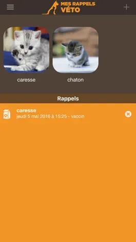 Game screenshot Mes Rappels Véto mod apk