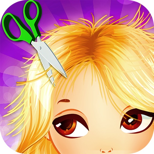 Girls Hair Salon Makeover Icon