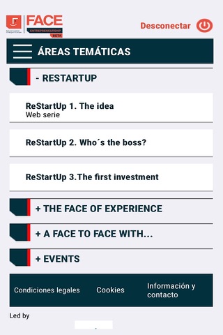 FACE entrepreneurship screenshot 4