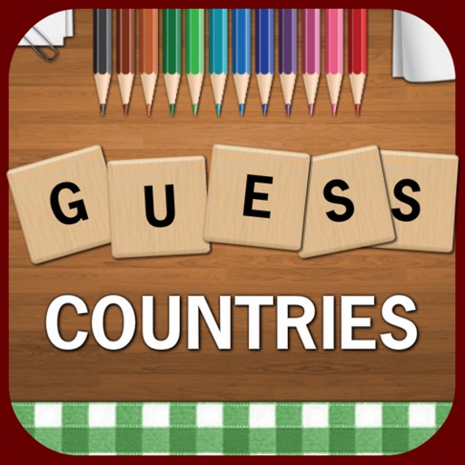 Guess Countries - Best Free Country Names Guessing Word Search Puzzle Game iOS App