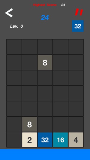 2048 數字消除 俄羅斯方塊式