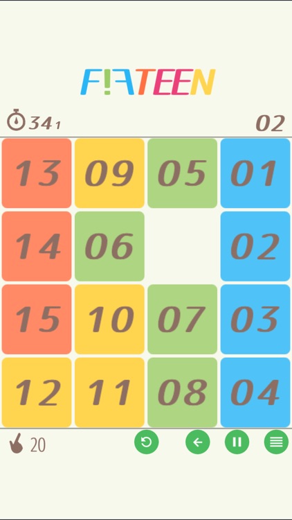 FIFTEEN - 15 puzzle -