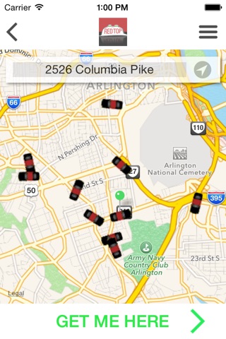 4MyCab Red Top screenshot 2