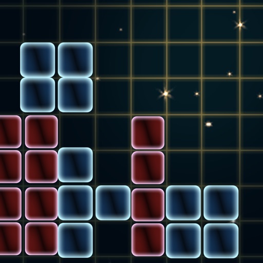 Amazing Galaxy Block Drop - brain skill game