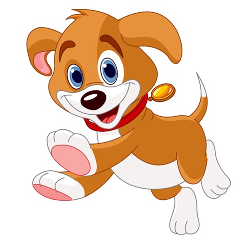 Cartoon Dog Finding icon