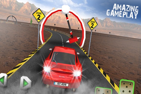 Extreme Car Driving Simulator 3D - Crazy Car Stunts on Hill top roads screenshot 2