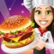 Crazy Cooking Crunch: Master Cheese-Burger Kitchen Chef Fever