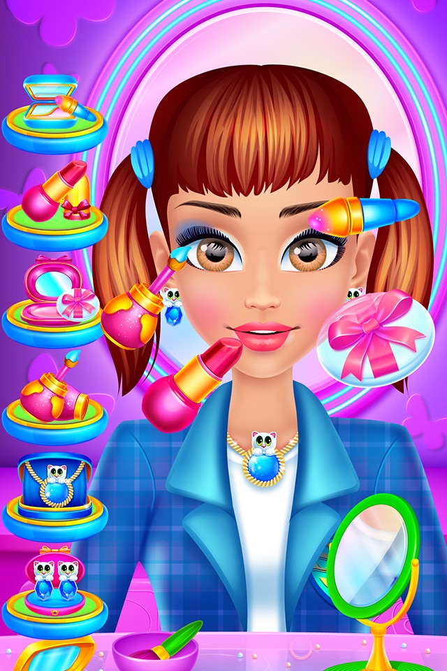 Girls Beauty Salon - Makeup, Dressup, Spa and Makeover Games screenshot 3