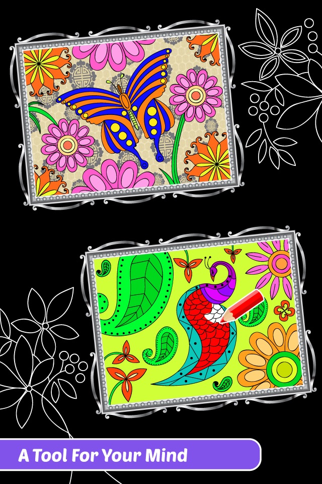 Enchanted Forest Art Class- Coloring Book for Adults screenshot 2