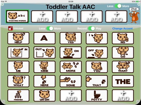 Toddler Talk AAC screenshot 4