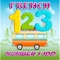 learning bilingual english and french number 1-100 easy to listening and spelling fun for kindergarten and preschool , download free today