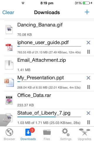 iDL PLUS FREE - Cloud Storage and File Manager screenshot 3