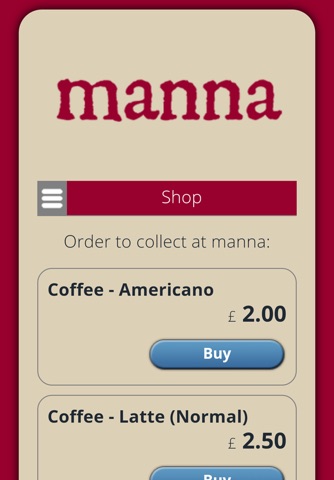 Manna Cafe screenshot 4