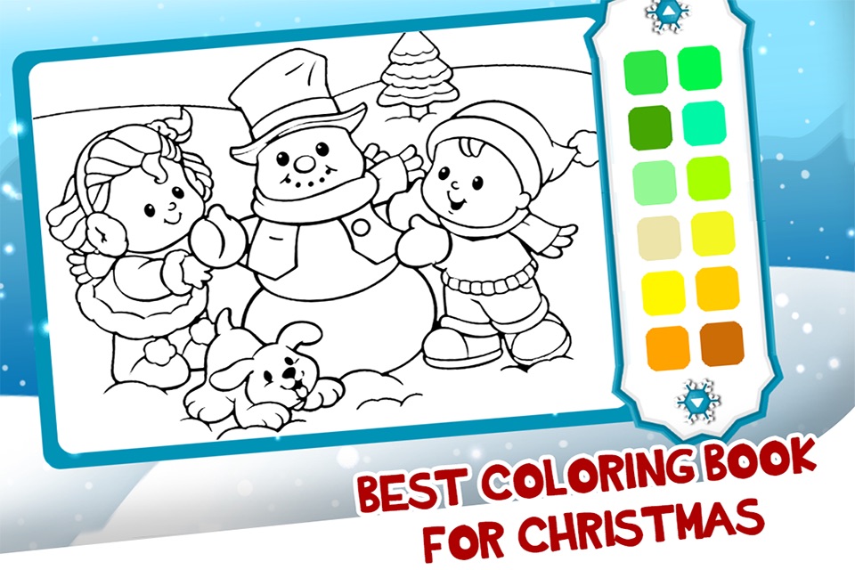 Christmas Snowman Maker screenshot 3