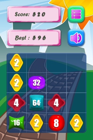 Candy 2 Miss 2048 screenshot 3