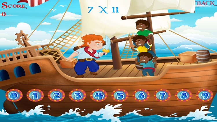 Learn Times Tables - Pirate Sword Fight (school version) screenshot-4