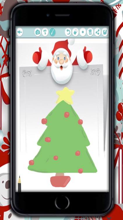 Create Christmas Cards - Customized Christmas greeting cards to write and wish a happy New Year