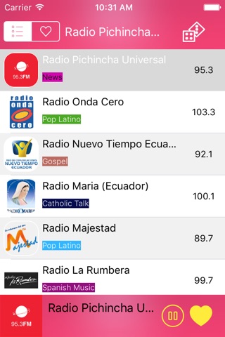 Radio - Ecuador Radio  -Radios Del Ecuador screenshot 2