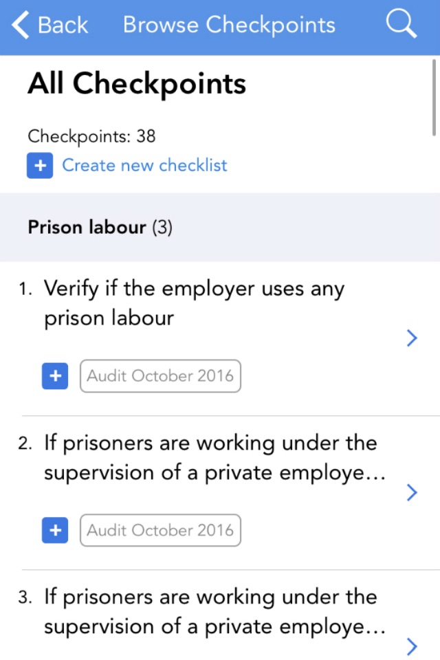 Eliminating and Preventing Forced Labour: Checkpoints screenshot 3
