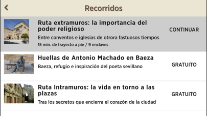 How to cancel & delete Baeza - Guía de visita from iphone & ipad 3