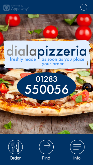 How to cancel & delete Dia La Pizzeria, Swadlincote from iphone & ipad 1