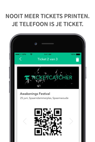 TicketCatcher - Al je tickets op één plek. screenshot 4