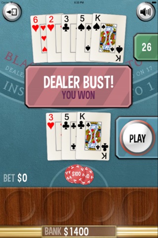 Blackjack 2016 screenshot 4