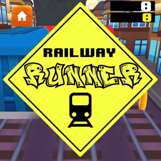 Railway Runner 8 bit iOS App