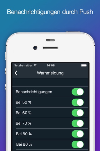 DataVolume - Der Datenverbrauch und Datenvolumen Experte screenshot 4