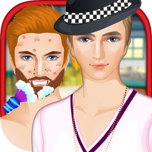 Man Face Care Salon - Makeup, Dressup And Makeover Games Icon