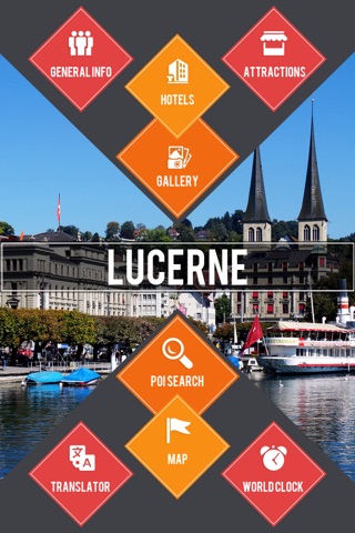 Lucerne Offline Travel Guide screenshot 2