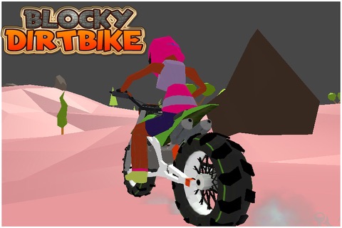 Blocky Dirt Bike screenshot 4