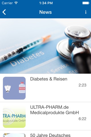 DiabetesWebTV screenshot 2