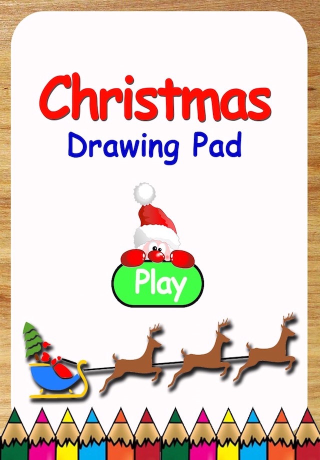 Christmas Drawing Pad For Toddlers- Christmas Holiday Fun For Kids screenshot 3