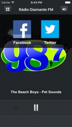 R&aacute;dio Diamante FM Captura de tela 2
