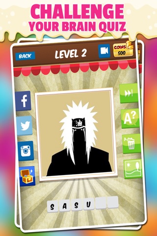 Ninja Character Guess - Free Photo Trivia for Naruto Fans screenshot 3