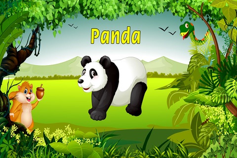 Kids Animal Learning -  Toddler learns their first farm, jungle and ocean animals with jigsaw puzzles and sounds screenshot 3