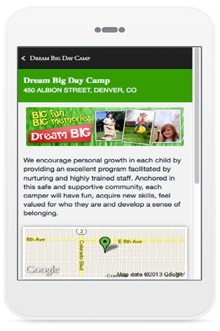 Dream Big Day Camp screenshot 2