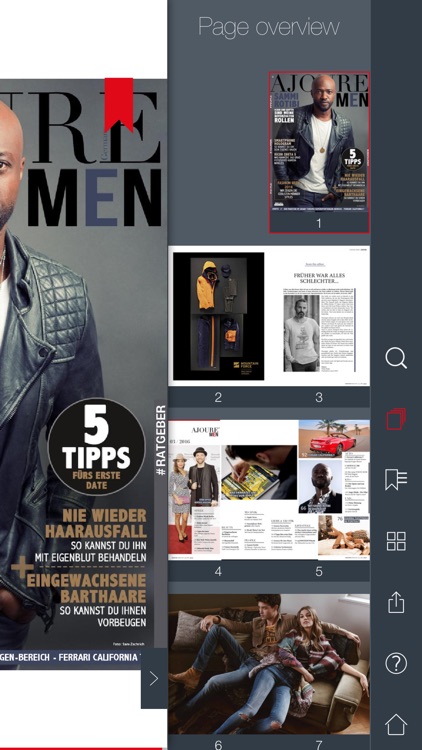 Ajoure MEN Magazin