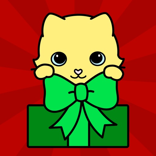 Christmas Kittens Colouring Book Icon