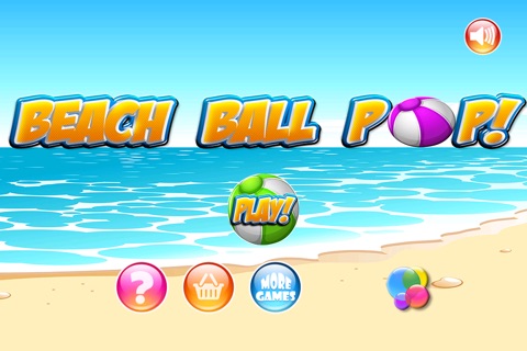 A Along The Ocean Beach Ball Pop screenshot 4