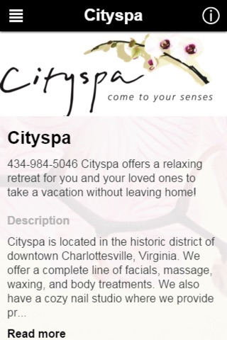 Cityspa screenshot 2