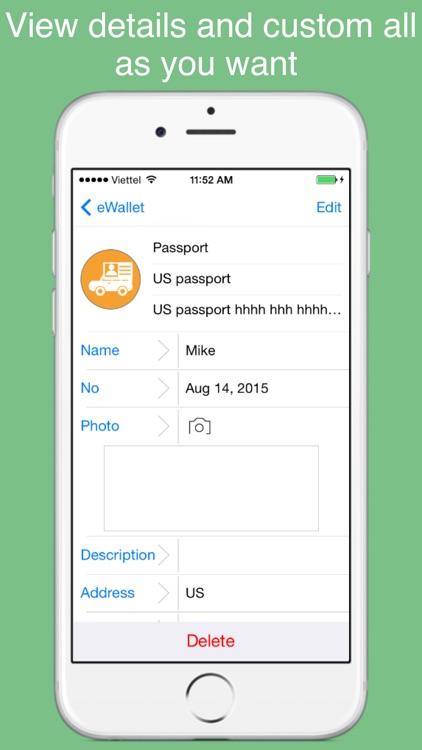 xWallet - smart wallet to protect privacy data screenshot-4