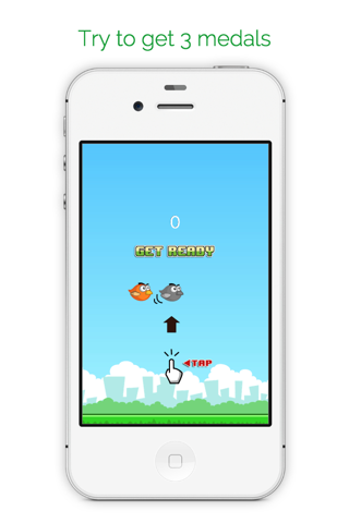 Flappy Back 2, the original and classic bird game for free screenshot 3
