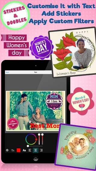 Women's Day Frames Photo Editorのおすすめ画像2